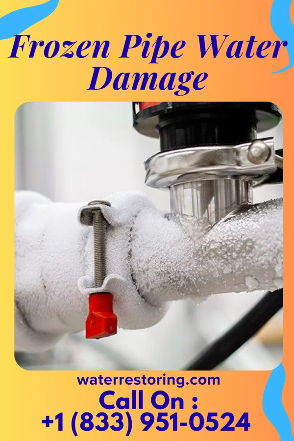 Frozen Pipe Water Damage in Kistler, PA
